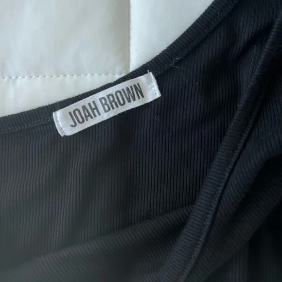 joah brown one shoulder top - Picture 4 of 4